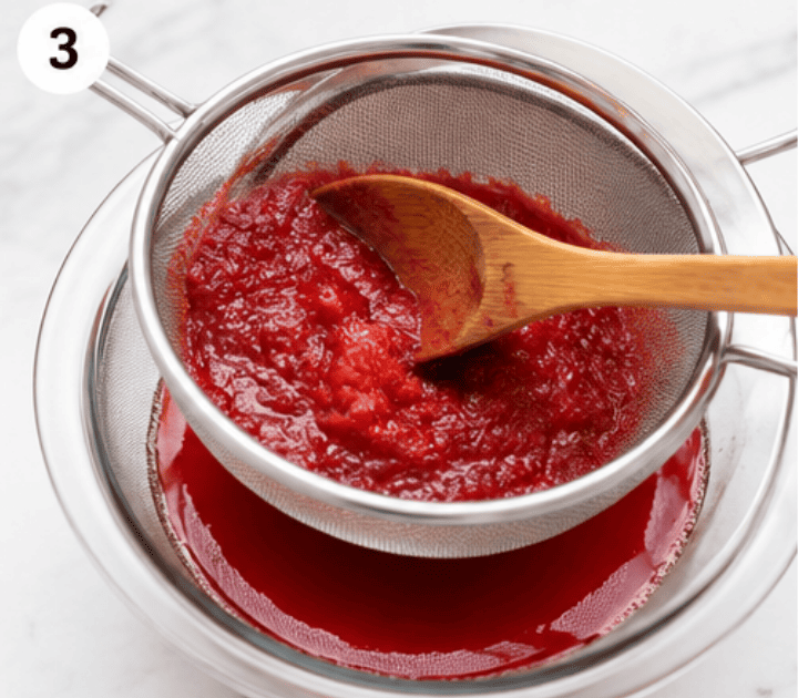 Strawberry Syrup ingredients