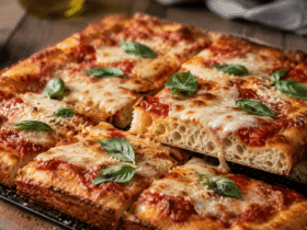 Crispy Focaccia Pizza Recipe