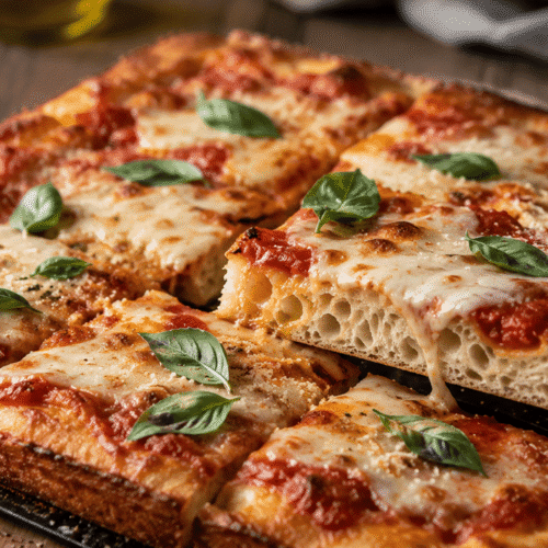 Crispy Focaccia Pizza Recipe