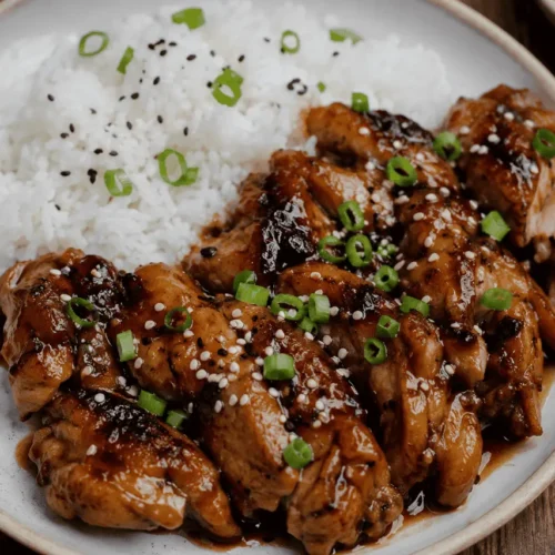 Homemade Teriyaki Chicken Recipe