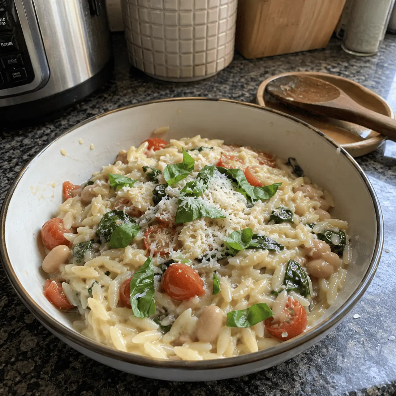 Creamy Orzo Pasta Without Cream