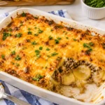 Easy Ground Beef Potato Casserole Recipe