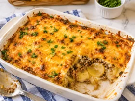 Easy Ground Beef Potato Casserole Recipe