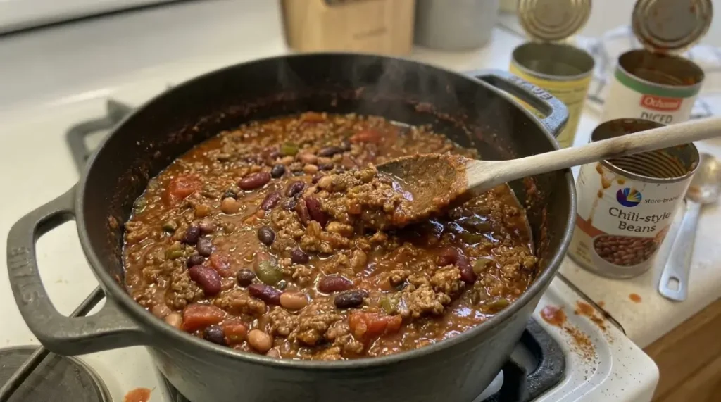 Finished Pepper Belly Pete Chili
