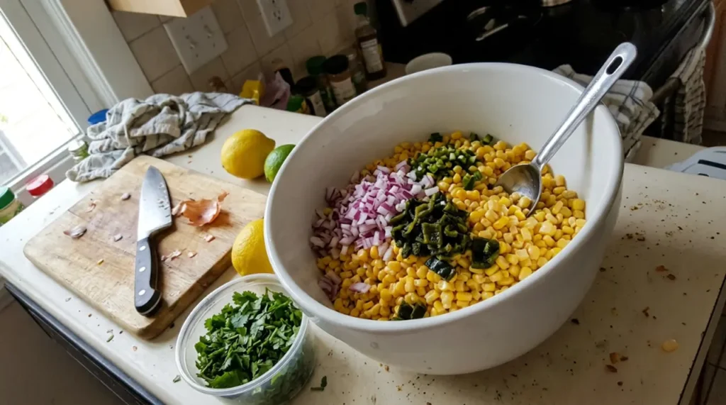 Ingredients before mixing