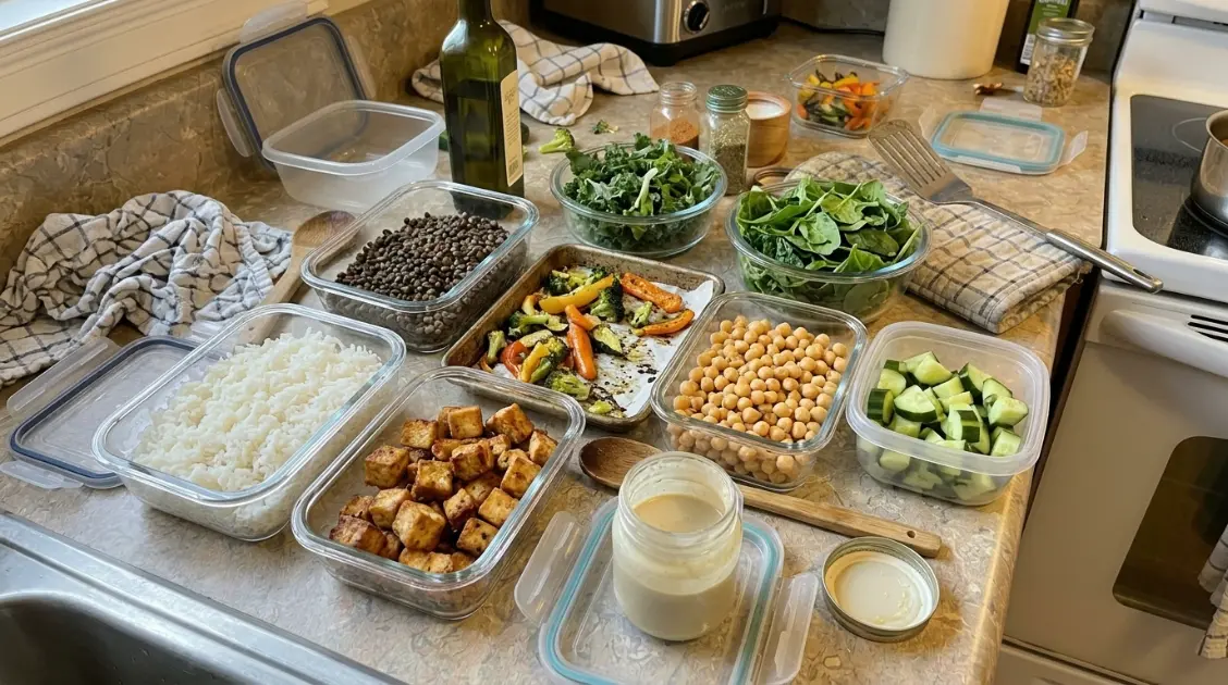 Vegetarian weekly Meal Preparation Ideas